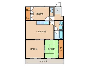 ファミール白針の物件間取画像